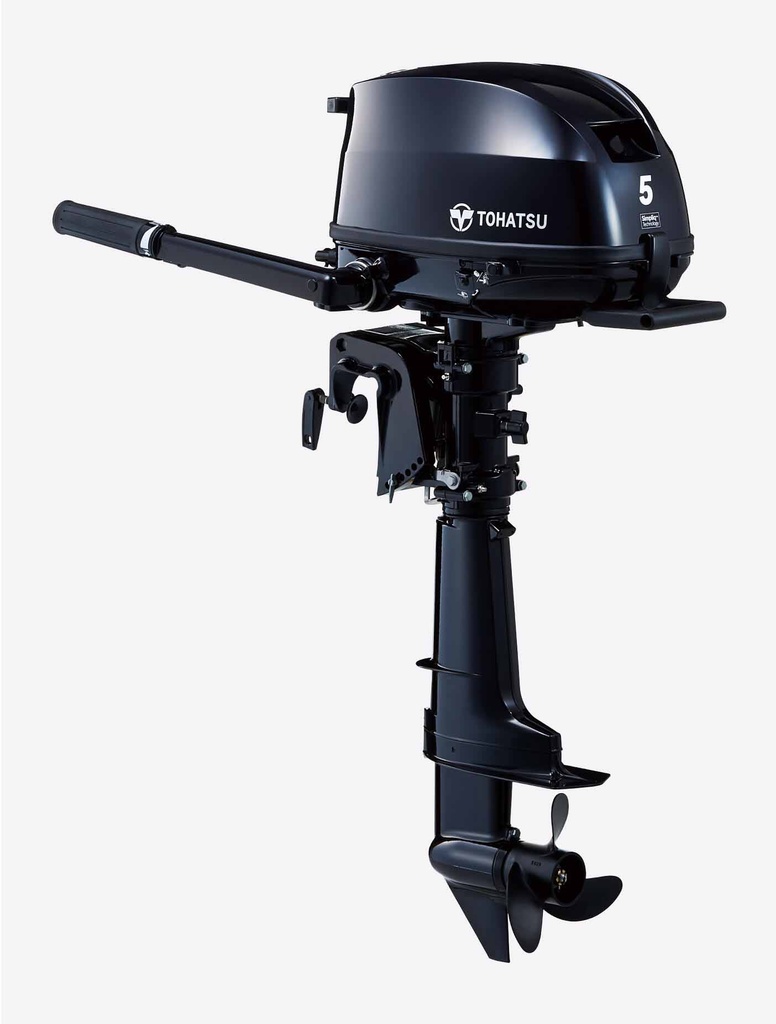 Moteur Tohatsu 5 CV arbre court